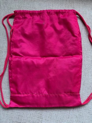 Mochila saco Desigual rosa