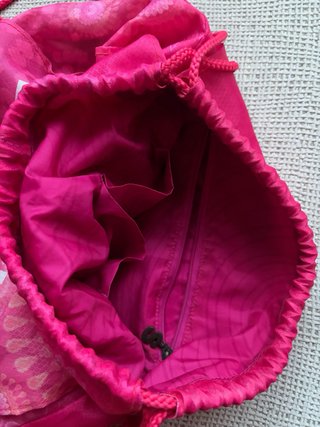 Mochila saco Desigual rosa