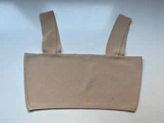 Crop top Zara beige