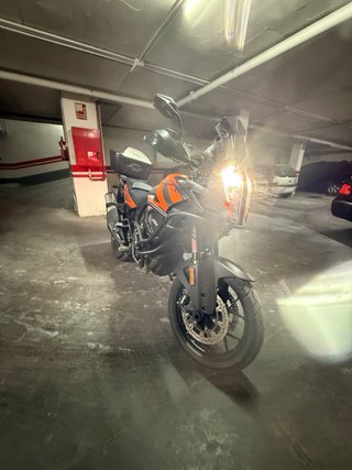 KTM 1290 Super Adventure Negra/Naranja