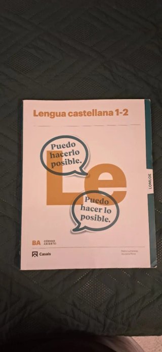 Lengua Castellana 1-2 Bachillerato