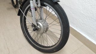 Bicicleta eléctrica plegable Cross 20" 36V 1339km