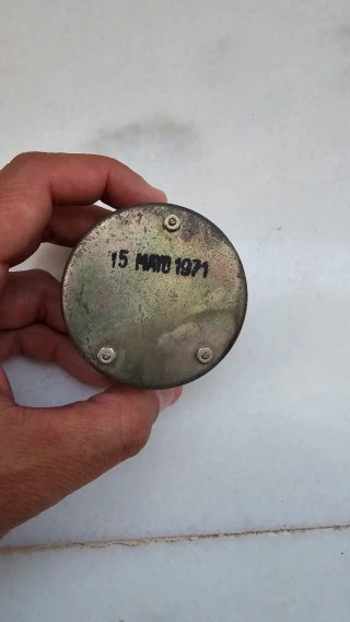 Temporizador para bicicleta estática 1971