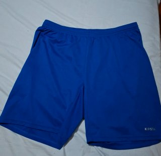 Pantalón corto deportivo Kipsta azul XL