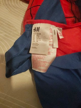 Disfraz Spiderman con máscara