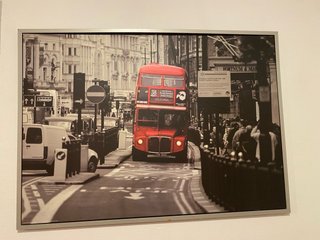 Póster Londres Vintage 1x1.40m Retro