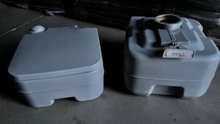WC Químico Portátil Gris