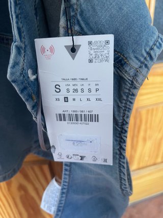 Chaleco vaquero Zara