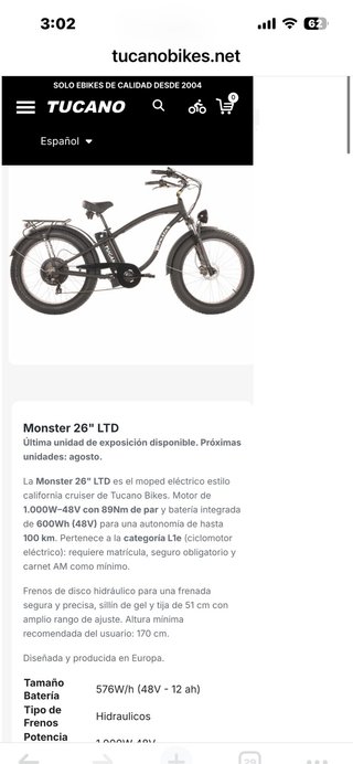 Fat Bike Tucano Monster 26” Modificada