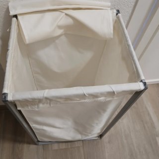 Cesto de almacenaje Ikea blanco