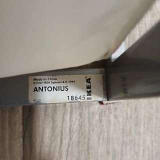 Cesto de almacenaje Ikea blanco