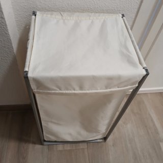 Cesto de almacenaje Ikea blanco