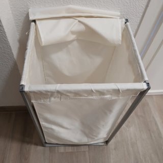 Cesto de almacenaje Ikea blanco