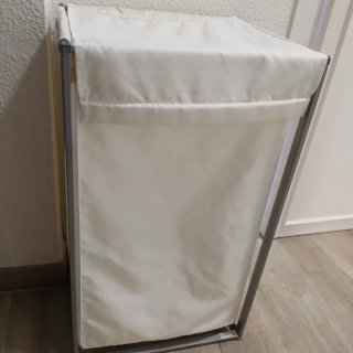 Cesto de almacenaje Ikea blanco