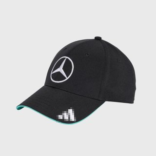 Gorra Mercedes-Benz Negra y Turquesa