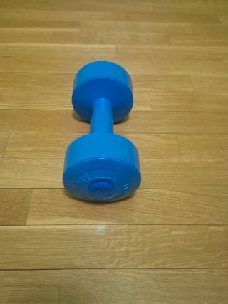 Mancuerna 3 Kg Azul