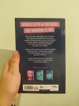 Libro Culpa Mía Trilogía Culpables