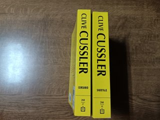 Pack 2 Libros Clive Cussler (Corsario + Sabotaje)