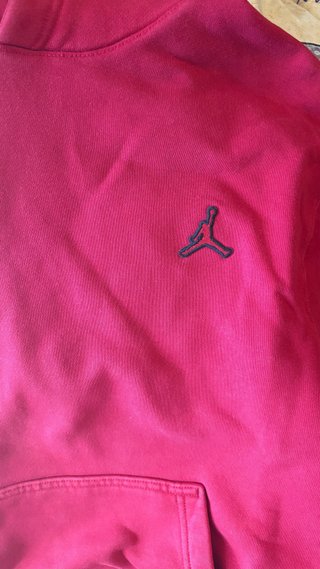 Sudadera Jordan Roja con Capucha