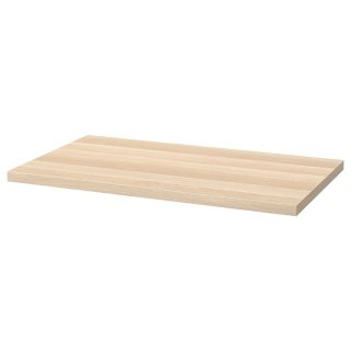 Mesa escritorio Ikea madera y metal