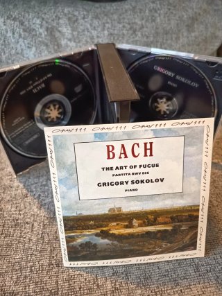 2CD Bach: The Art of Fugue - Grigor Sokolov
