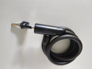 Cadena de seguridad para bicicleta con llave