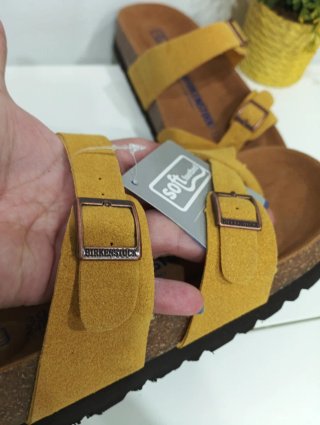Sandalias Birkenstock Mujer Talla 39 Mostaza