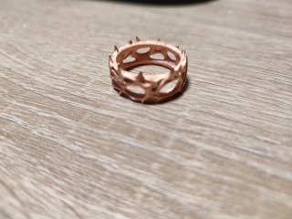 Anillo corona espinas
