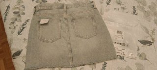 Falda vaquera mini Mango Talla S