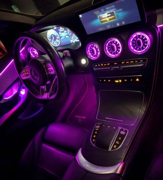 Luz ambiente Mercedes pro