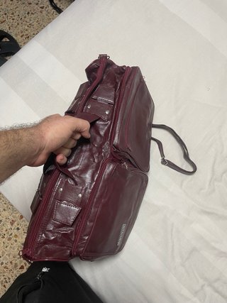 Bolso bandolera reversible polipiel
