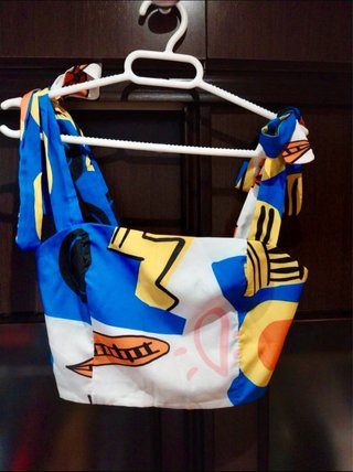 Conjunto top y falda larga estampado