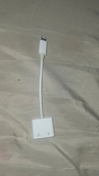 Adaptador Lightning Carga y Auriculares iPhone