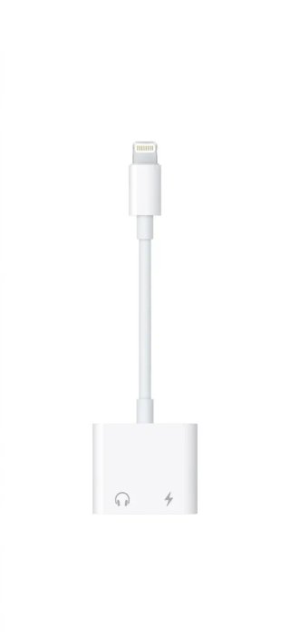 Adaptador Lightning Carga y Auriculares iPhone