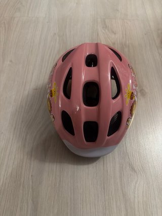 Casco bici infantil rosa animales Talla XS