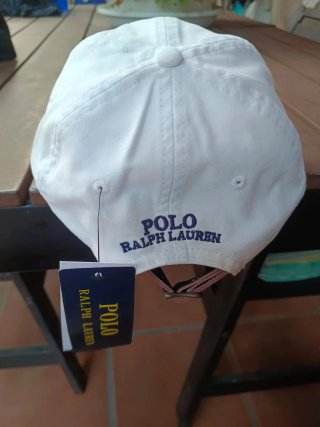 Gorra Polo Ralph Lauren Blanca T. Única