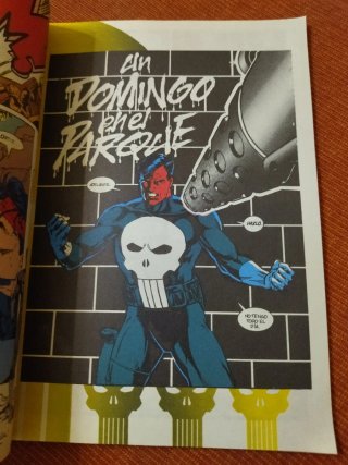 Comic Marvel.The Punisher. Servido frío sabe mejor