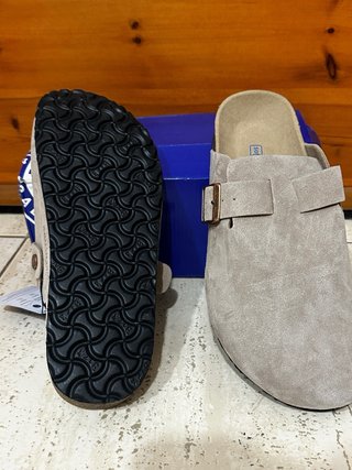 Zuecos Birkenstock Gris