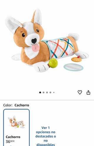 Peluche cojín Fisher-Price Sensorial