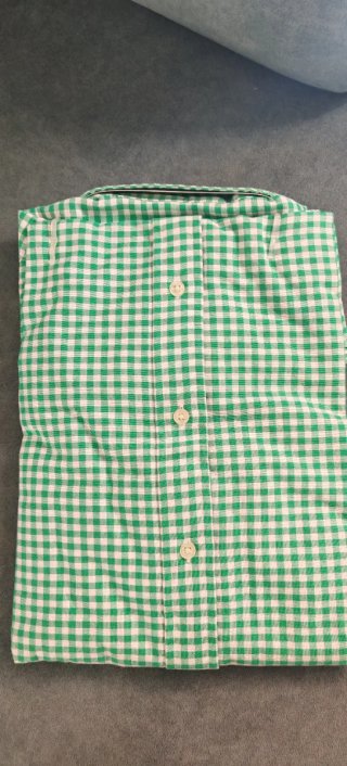 Camisa Polo Ralph Lauren cuadros verde