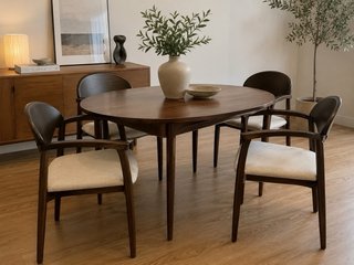 4 Sillas Vintage Estilo Nórdico