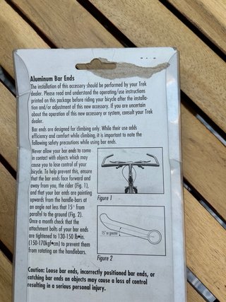 Extremos de manillar para bicicleta - Nuevo