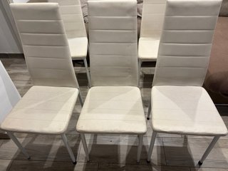6 Sillas Comedor Albatros Blanco
