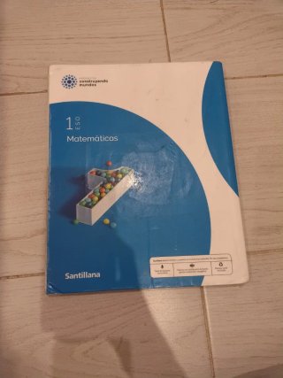 Matemáticas, 1 ESO