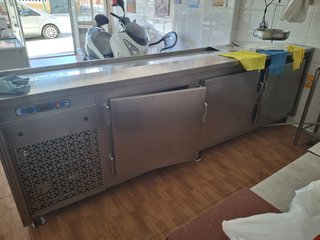 Mostrador refrigerado 3 metros