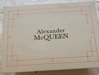 Alexander McQueen Zapatos Blancos y Negros
