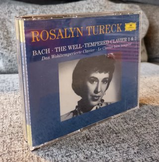 4CD Rosalyn Tureck Bach Well Tempered Clavier 1&2