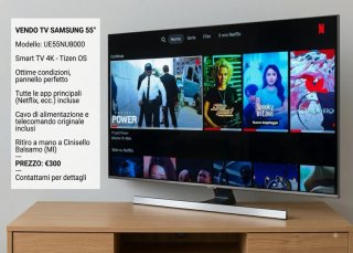 Samsung TV 55 UE55NU8000 Smart TV 4K
