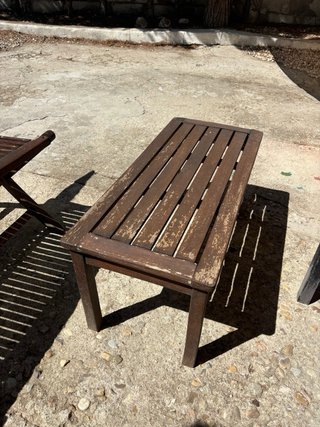 Conjunto de Muebles Exterior Teca
