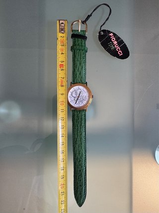 Reloj Fiorucci Vintage Oro y Verde Hombre Mujer